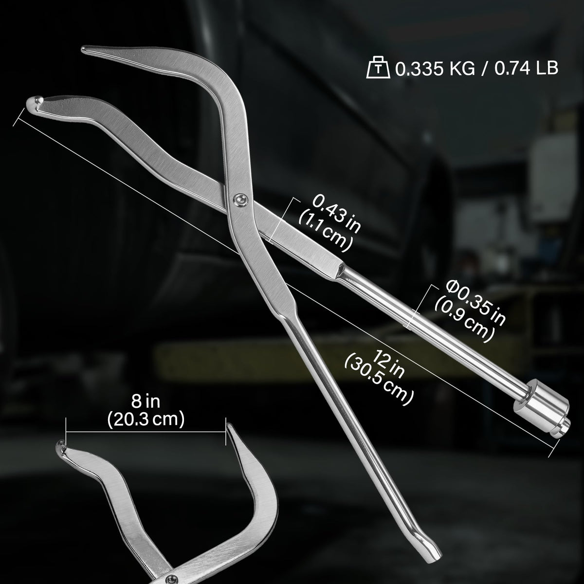 Brake Spring Pliers Double-Ended Carbon Steel F438042