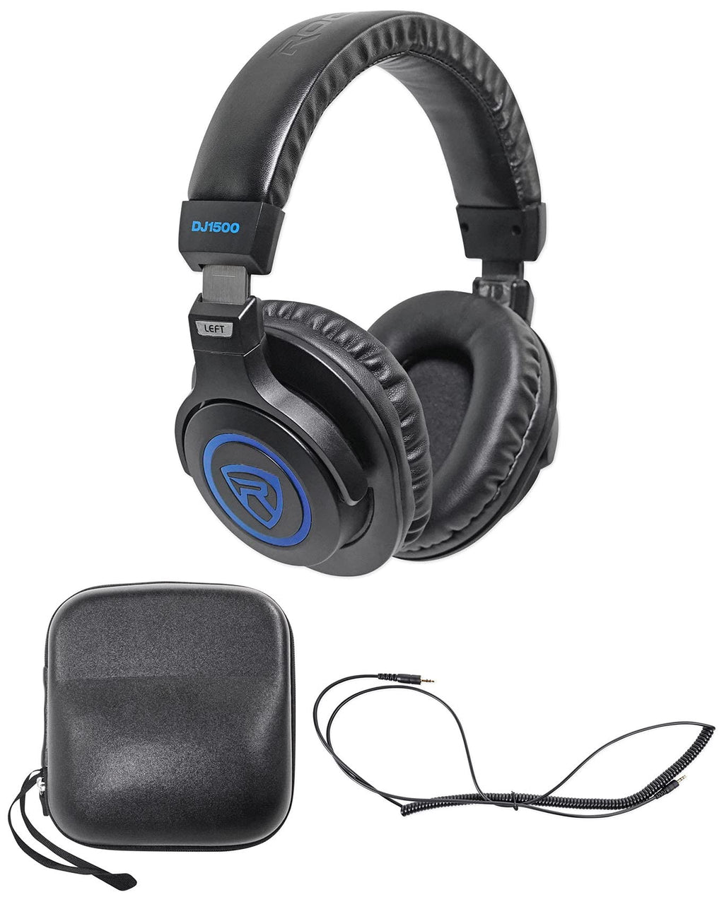 18 1600W Powered Subwoofer with Mic Cable and Headphones A48464