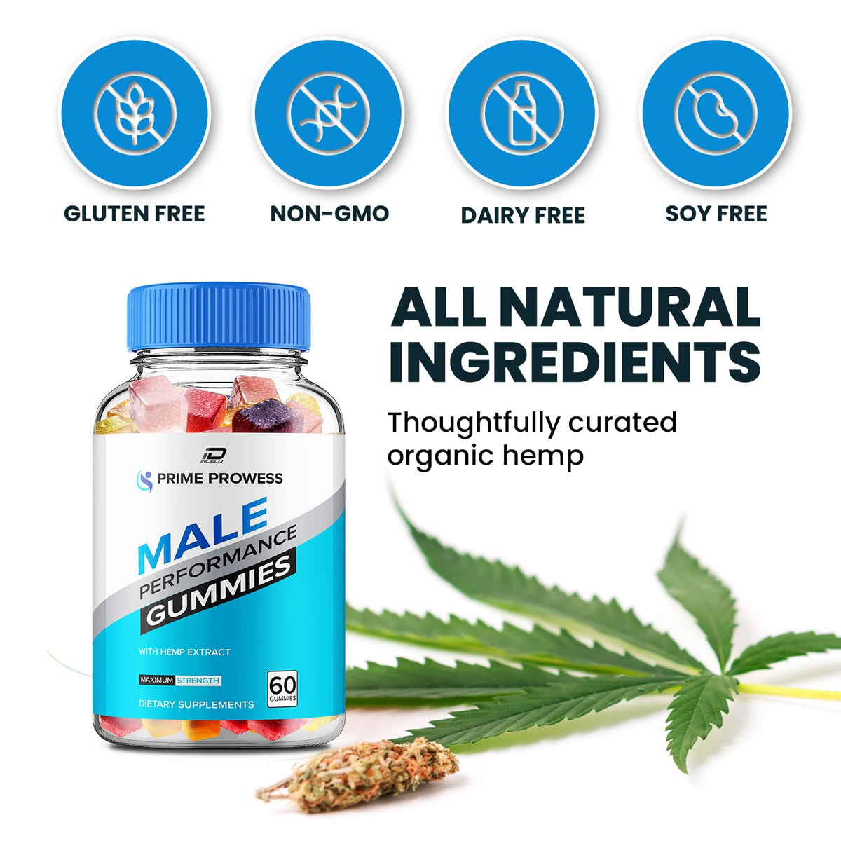 Hemp Gummies 60 Gummies Q966