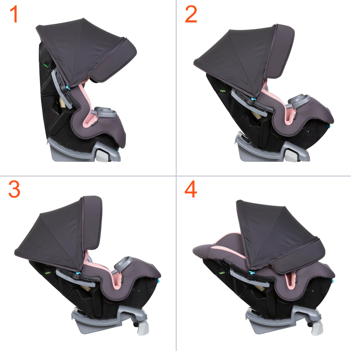 4-in-1 Convertible Car Seat G966