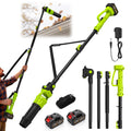 Cordless Leaf Blower with 2 Batteries 21V, 580CFM/180MPH Y111690