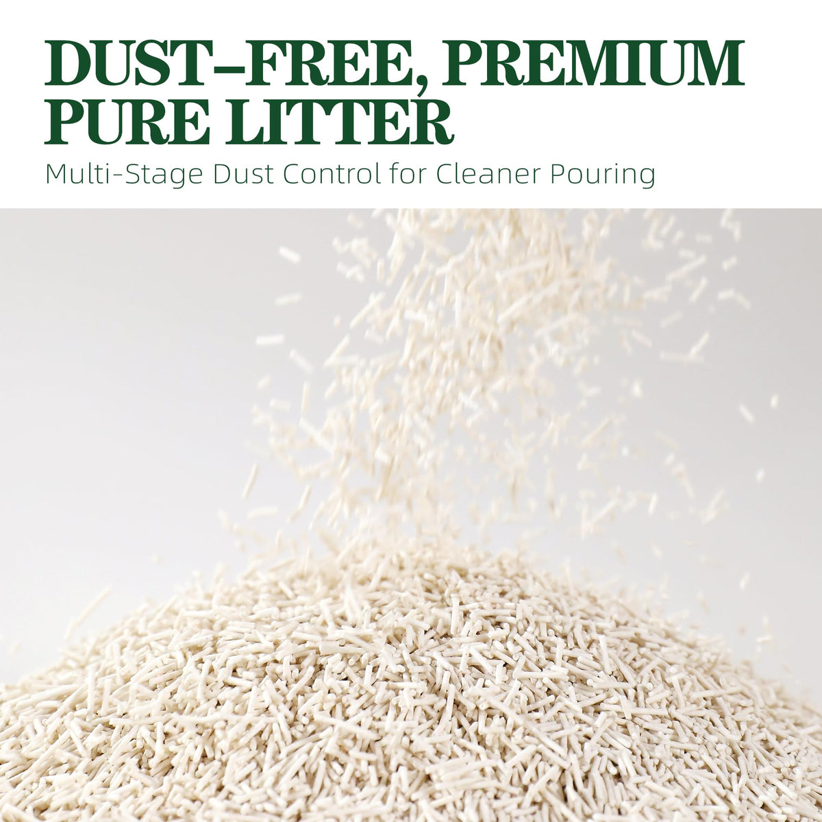 Tofu Cat Litter Clumping Flushable Plant-Based 20.8lbs C4528