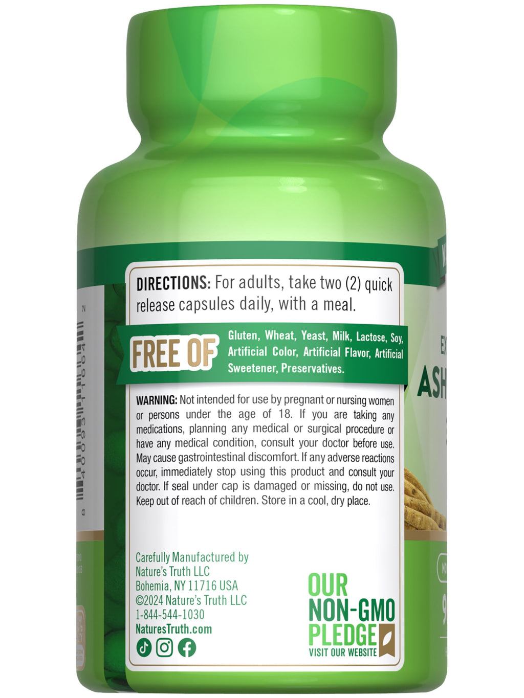 Ashwagandha Capsules 90 Count G9056