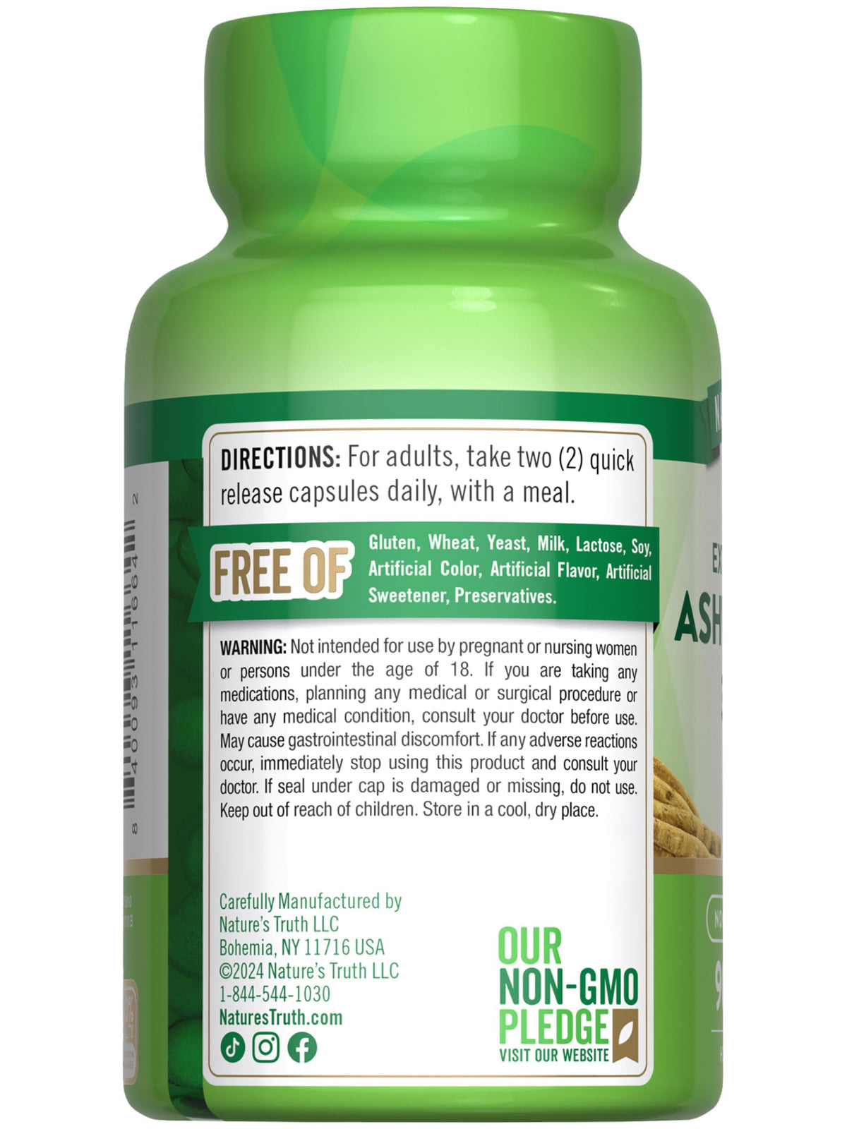 Ashwagandha Capsules 90 Count G9056