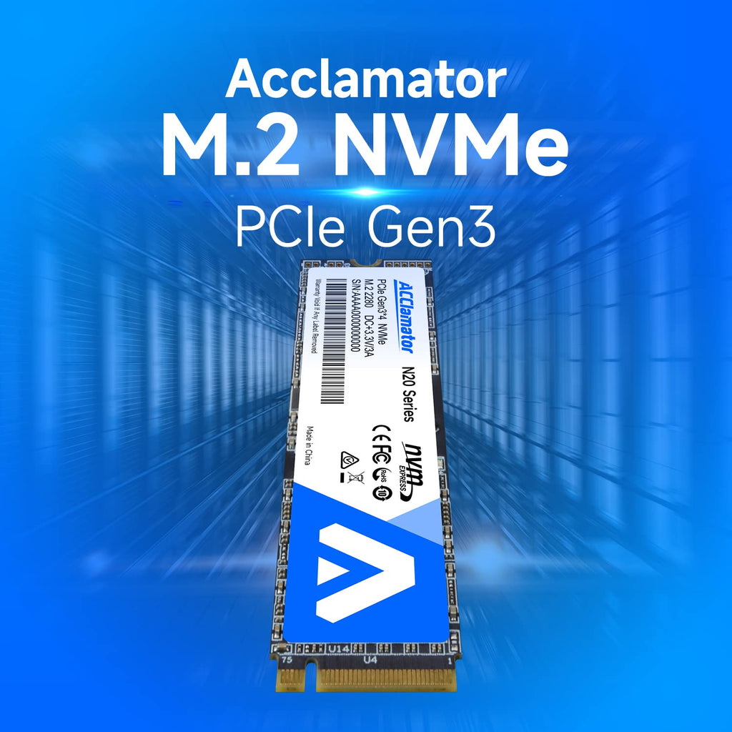 512GB NVMe M.2 2280 PCIe Gen3x4 Internal SSD I308