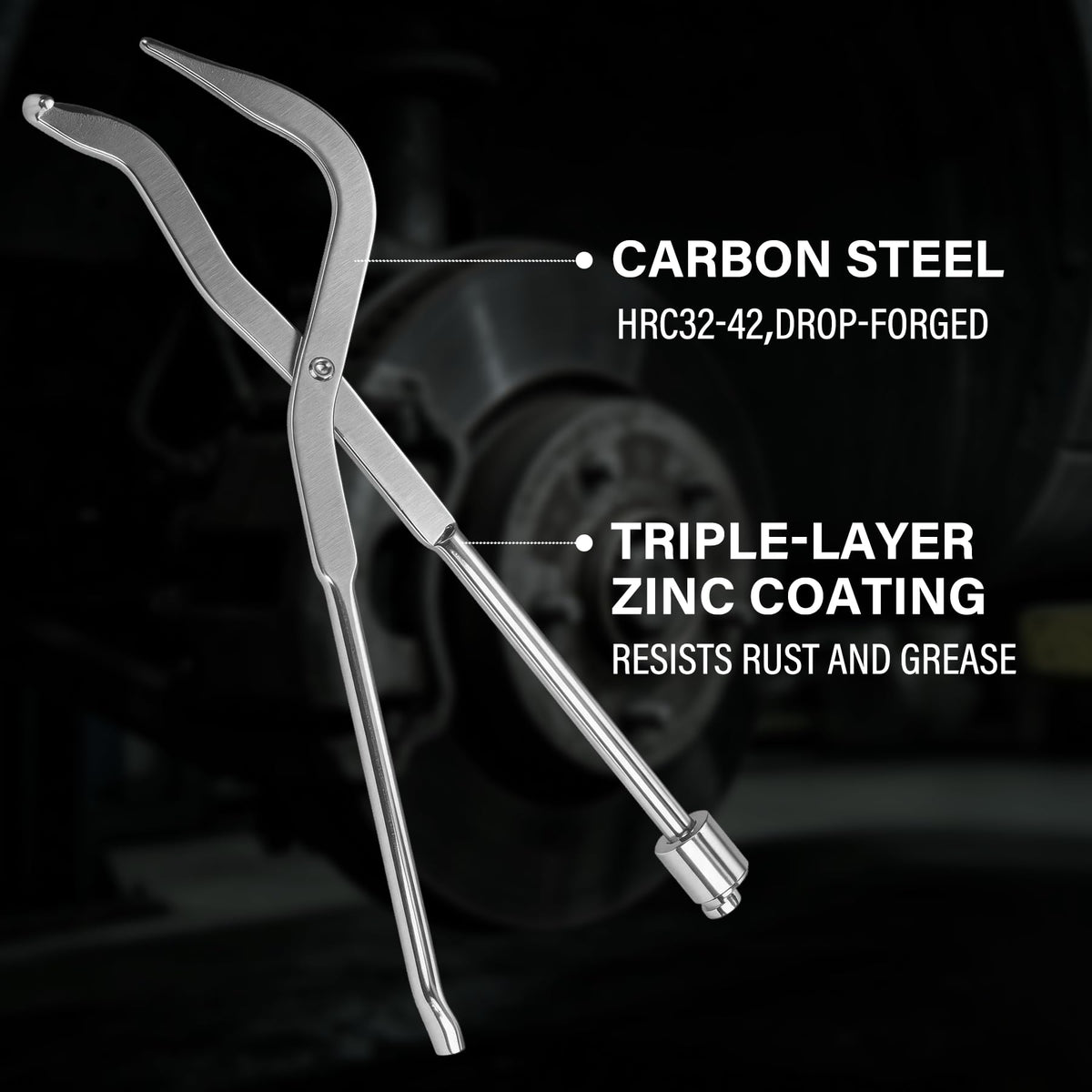 Brake Spring Pliers Double-Ended Carbon Steel F438042