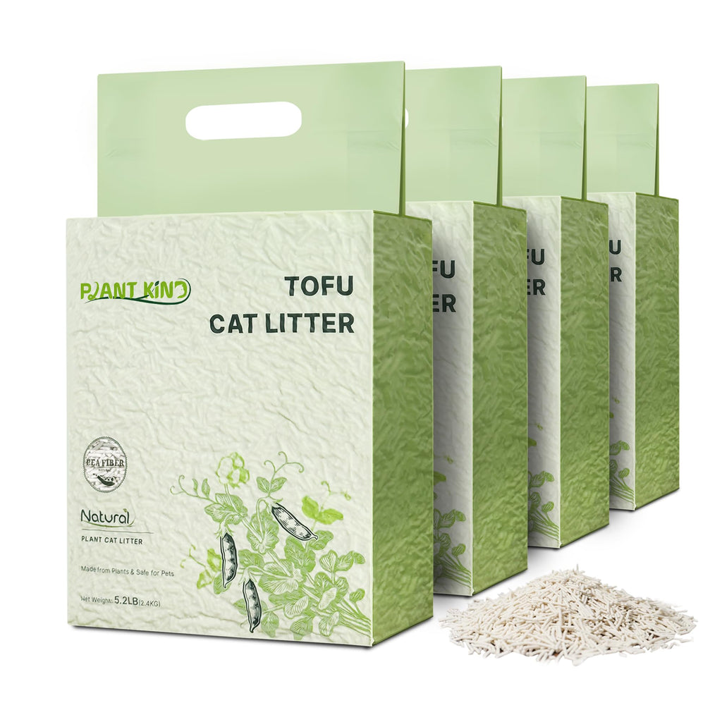 Tofu Cat Litter Clumping Flushable Plant-Based 20.8lbs C4528