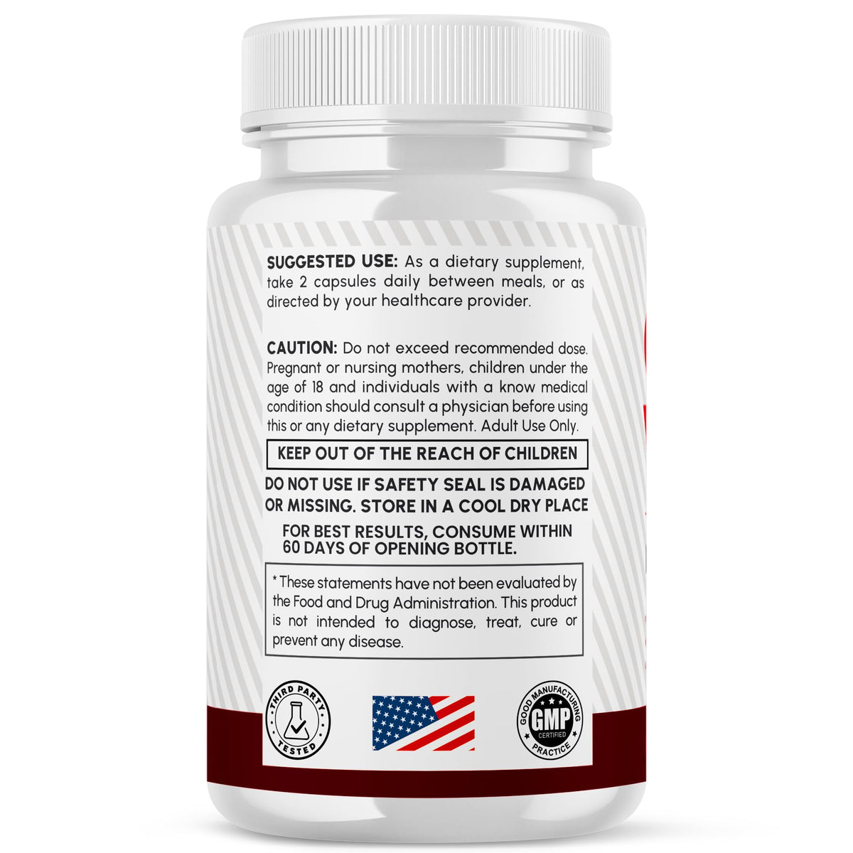 60 Capsules Supplement P3855