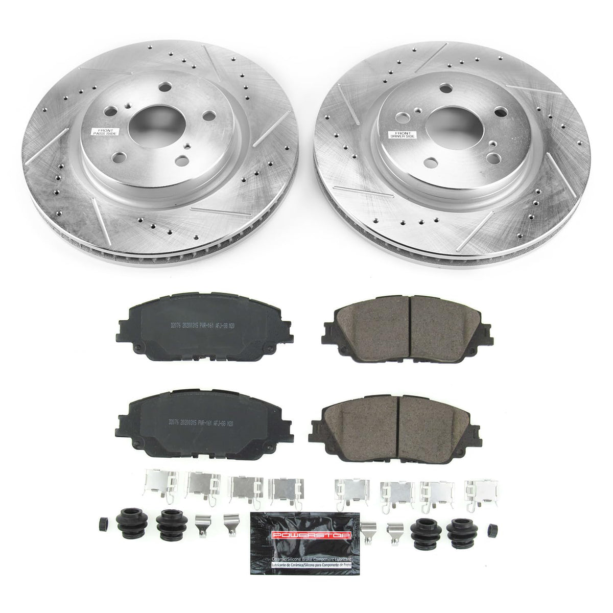 Brake Pad & Rotor Kit O417