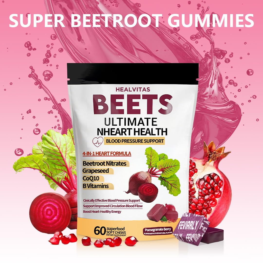 Beets Soft Chews 60ct W485