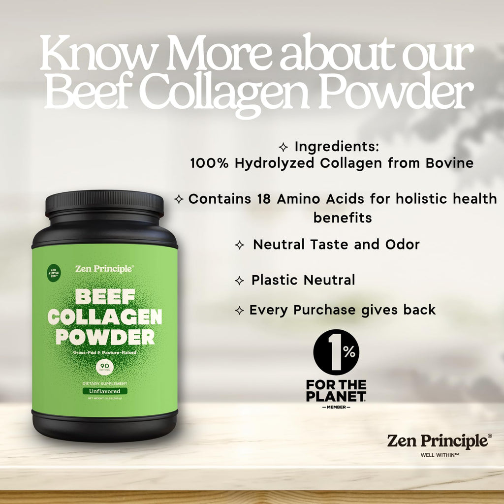 Grass-Fed Hydrolyzed Collagen Peptides 3 lb N3692