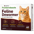 Cat Dewormer Tablets for Tapeworms, Roundworms & Hookworms W526895