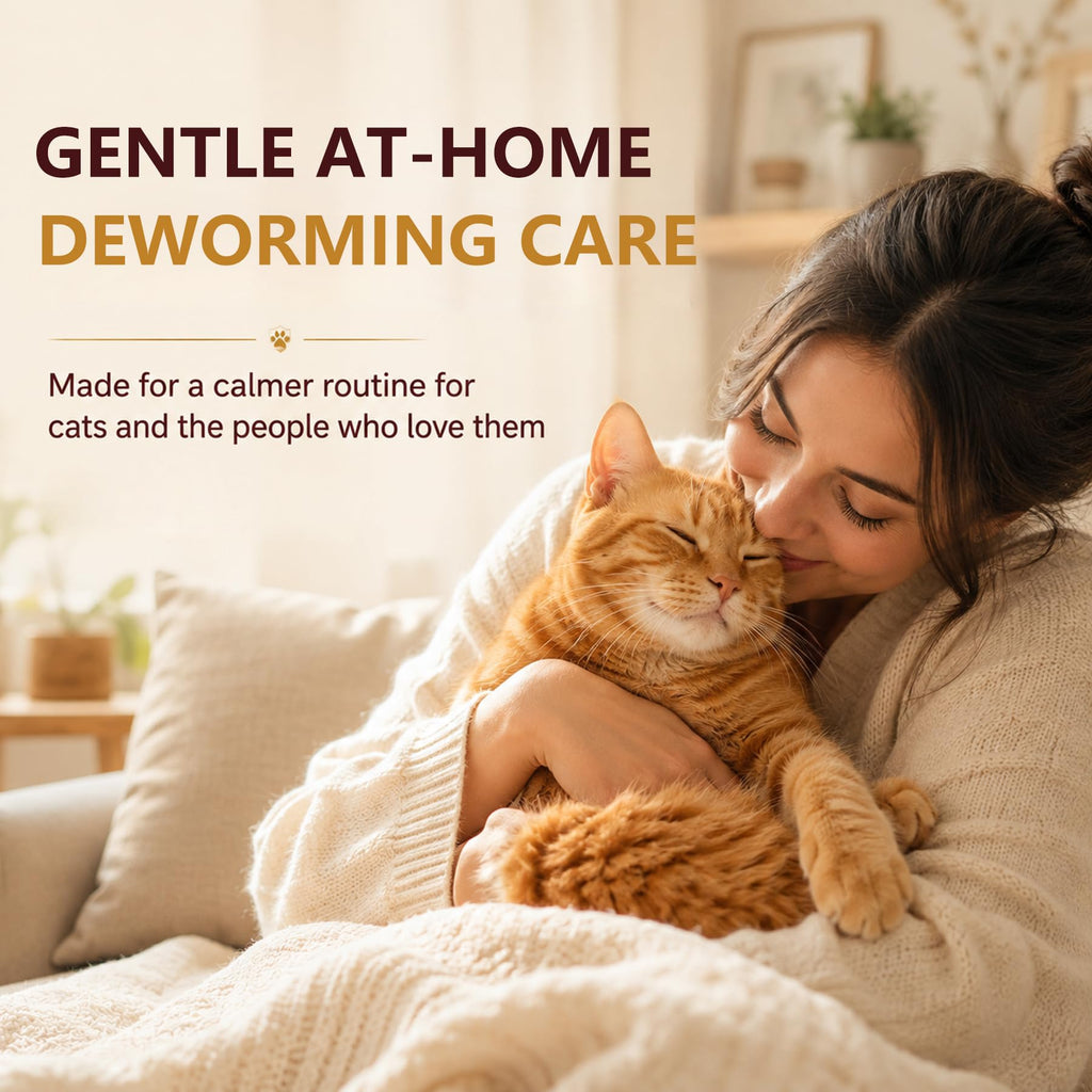 Cat Dewormer Tablets for Tapeworms, Roundworms & Hookworms W526895
