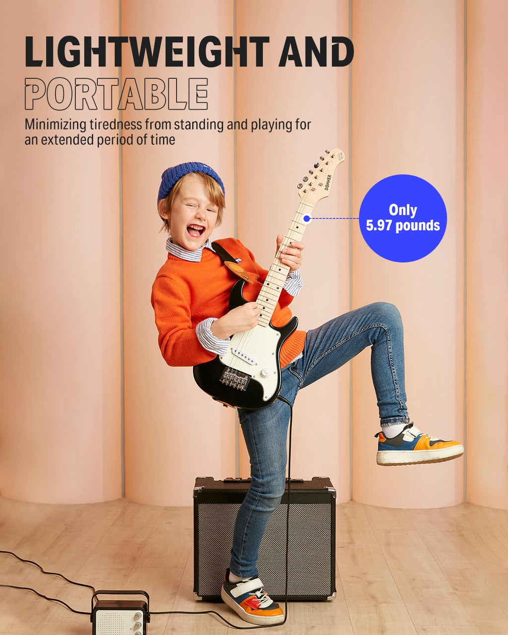 30 Inch Kids Electric Guitar Beginner Kit M828