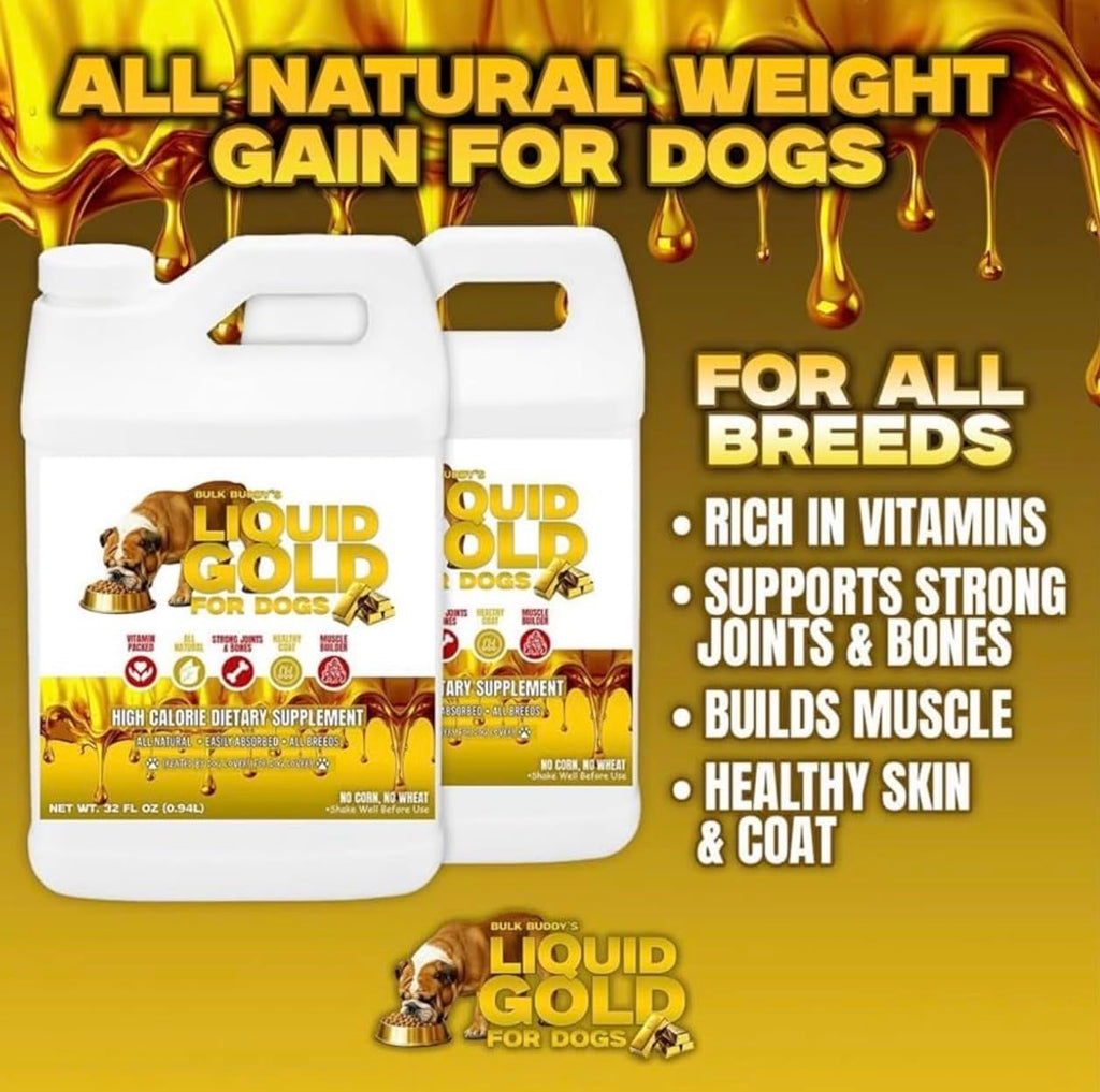 Dog Weight Gainer High-Calorie Nutritional Supplement 1GAL U8450