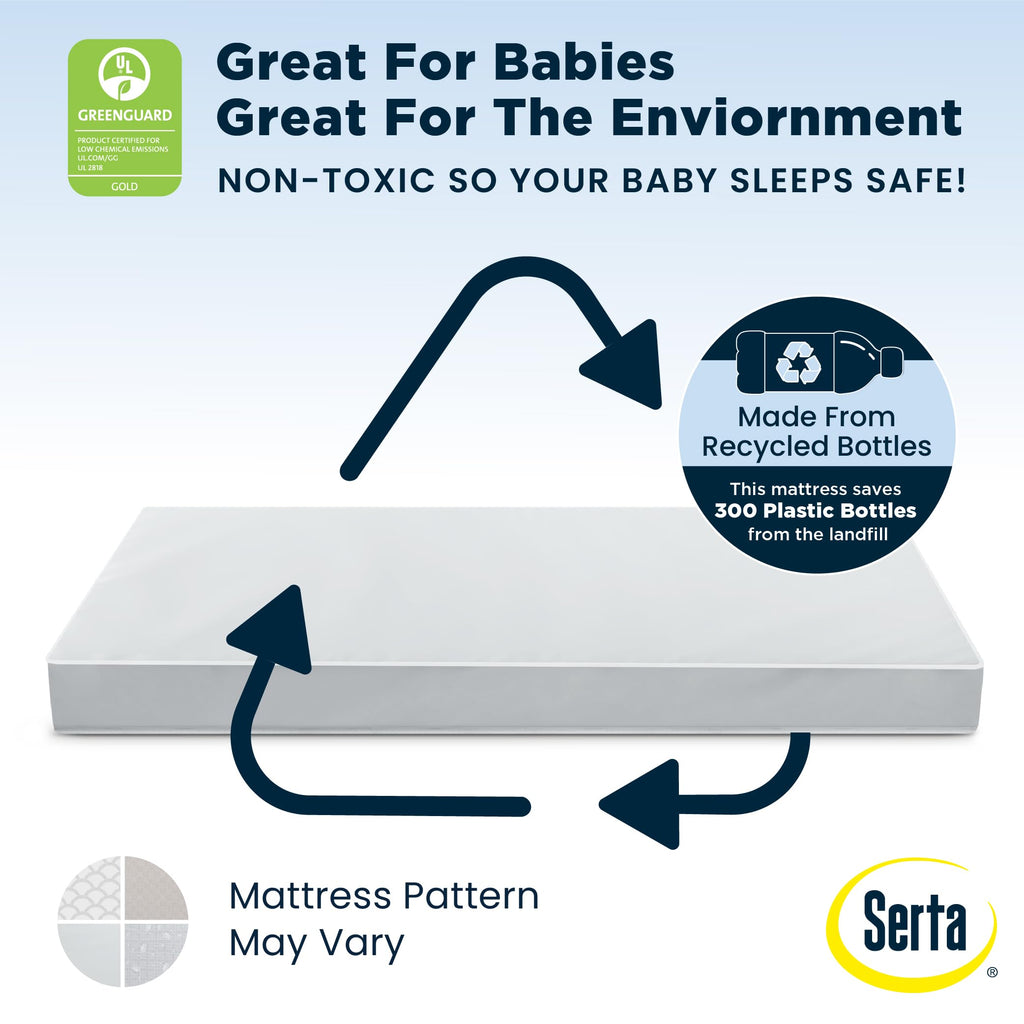 Baby Crib Mattress and Toddler Mattress O5096