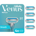 Women's 3 Blade Razor Refills, 4 Count D380