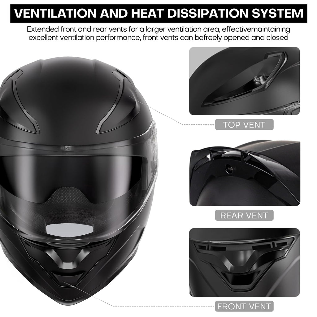 Modular Motorcycle Helmet with Bluetooth W7113