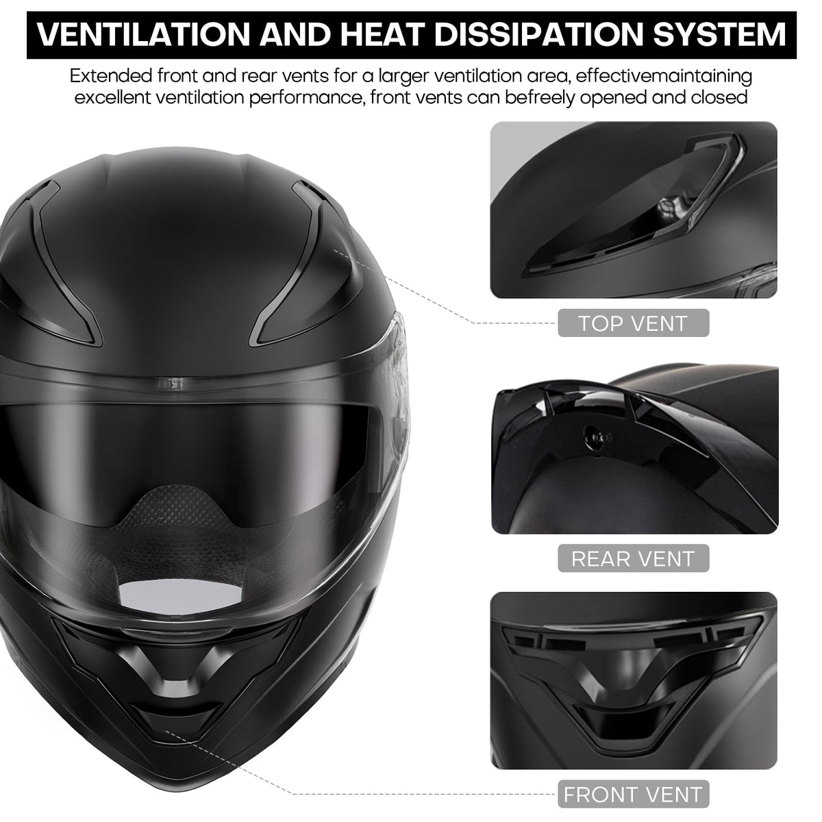Modular Motorcycle Helmet with Bluetooth W7113
