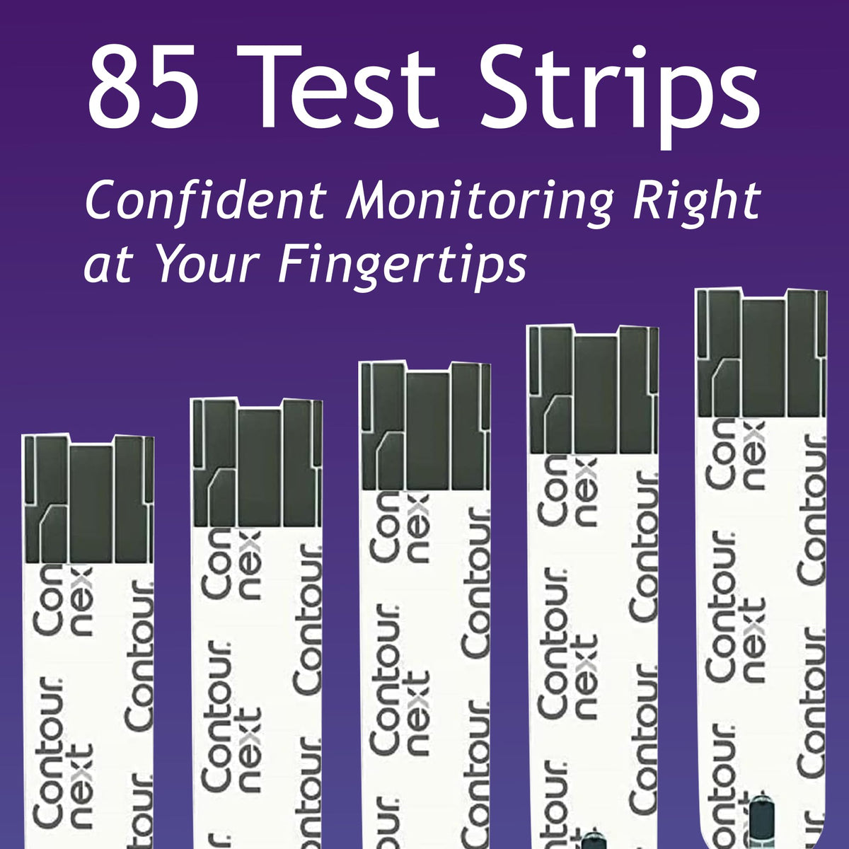 Blood Glucose Test Strips 85 Count U810