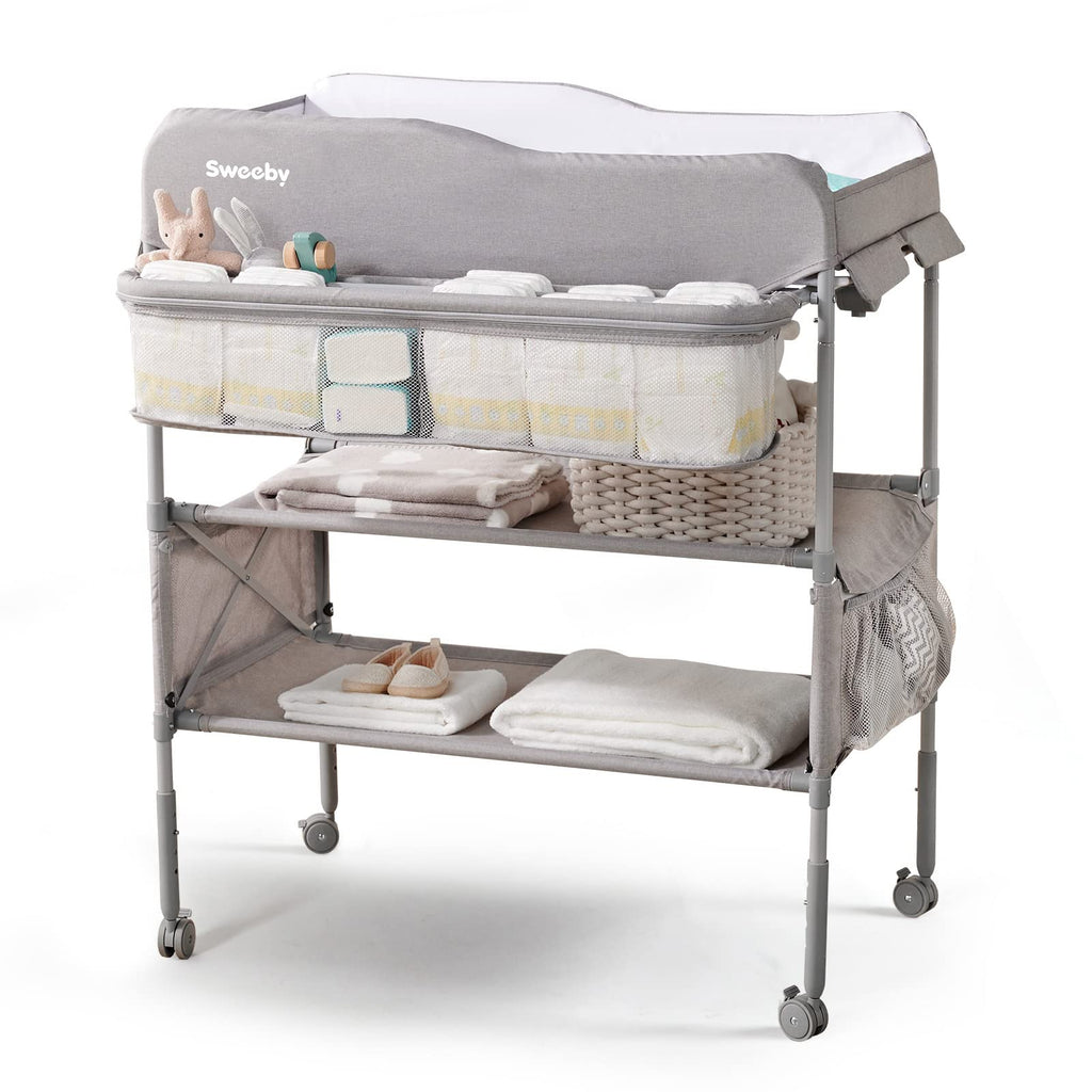 Portable Baby Changing Table with Waterproof Pad M819