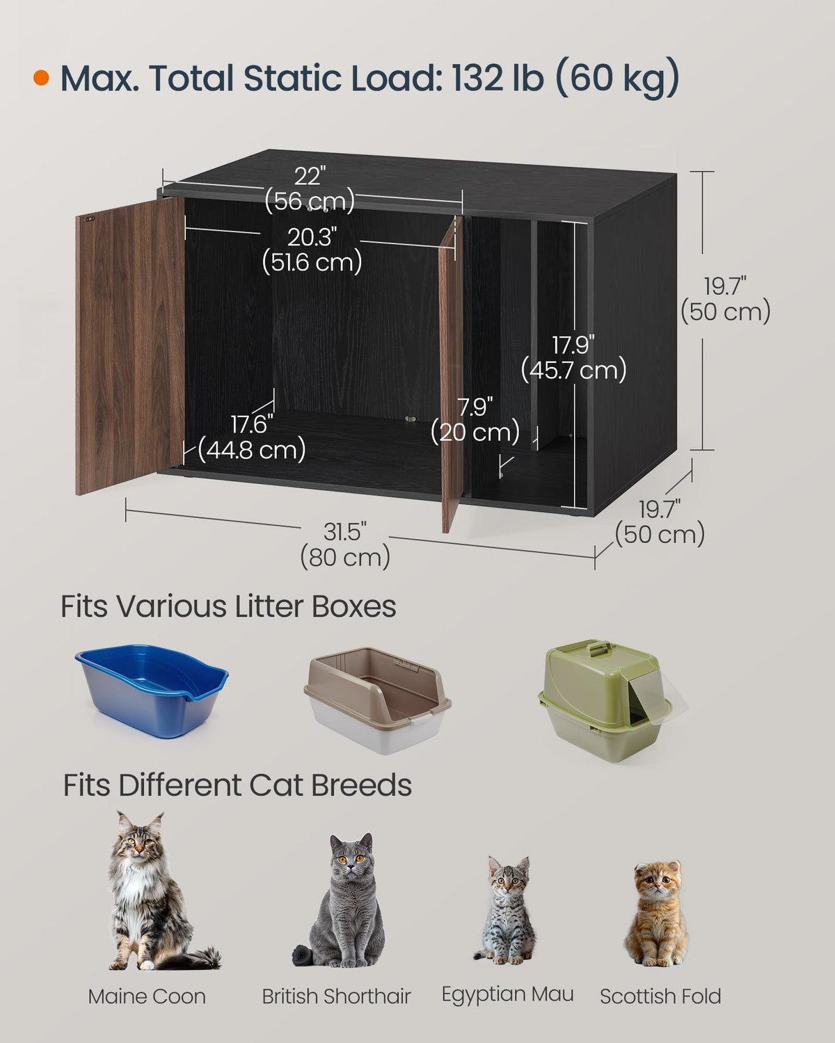Cat Litter Box Enclosure N9597