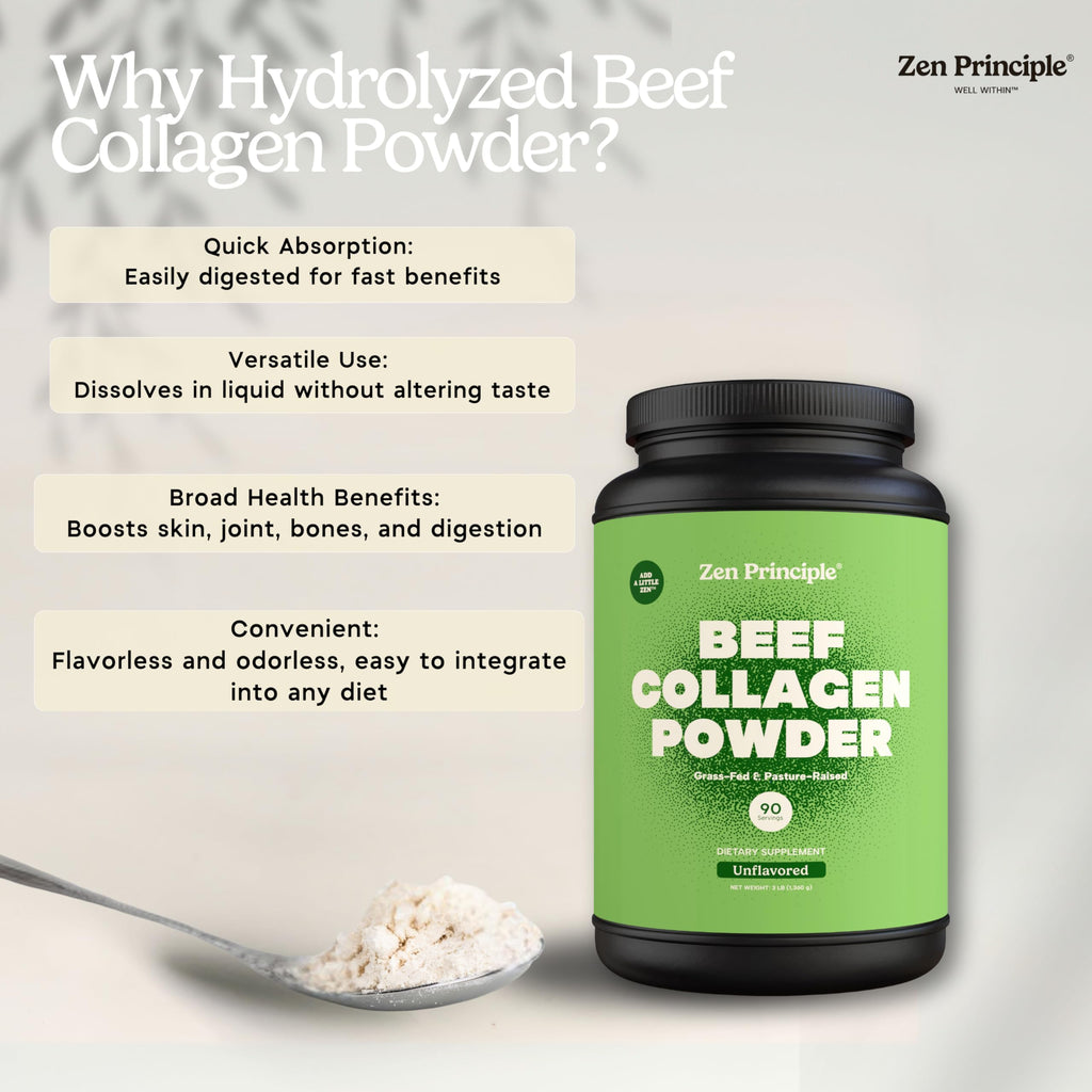 Grass-Fed Hydrolyzed Collagen Peptides 3 lb N3692