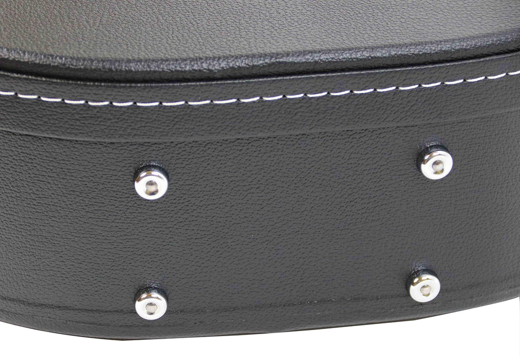 Black Acoustic Guitar Hardshell Case with Accessory Compartment O23181