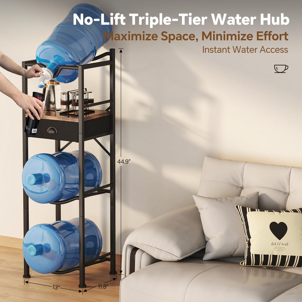 5 Gallon Water Jug Holder with Dispenser Pump J604470