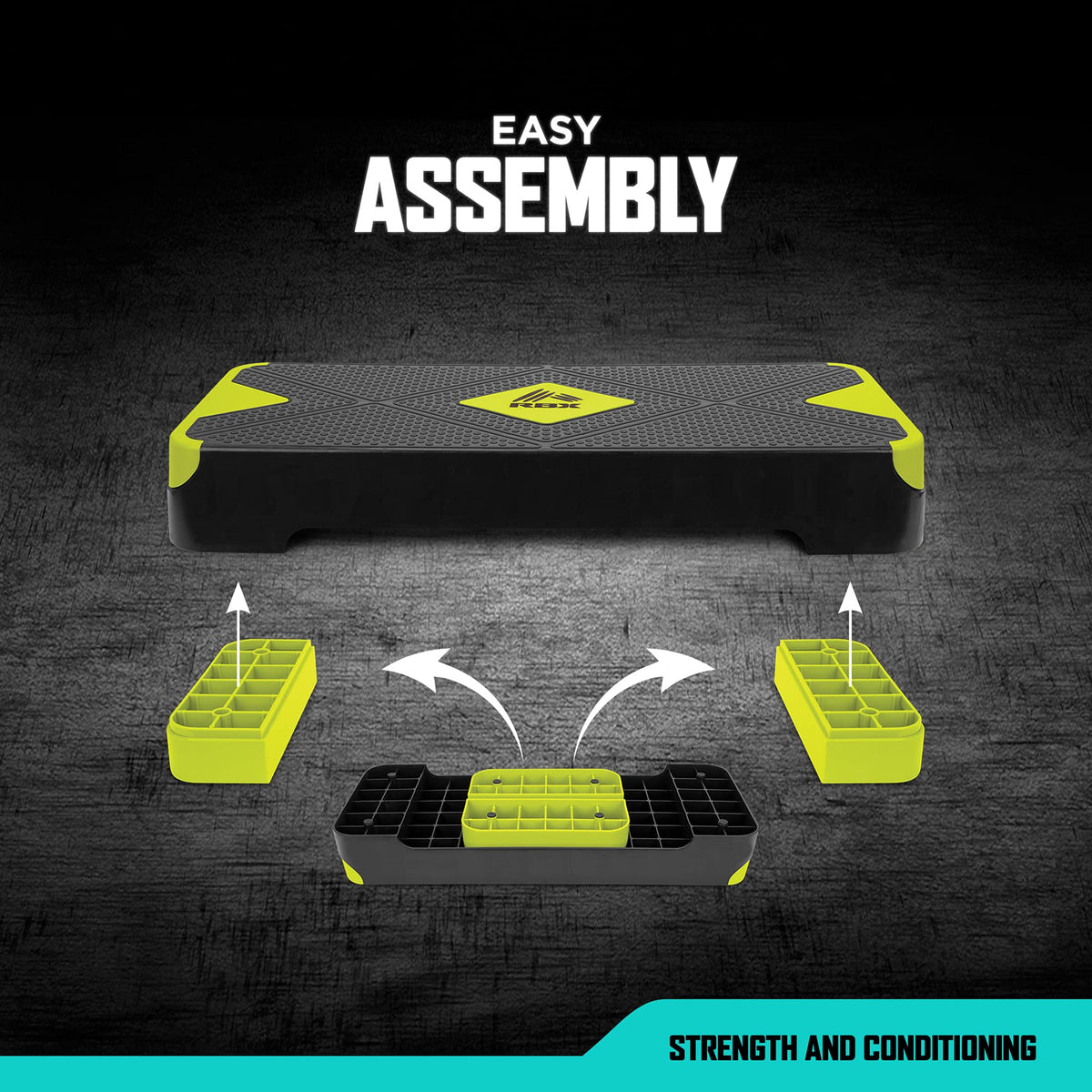 Aerobic Step Platform with Non-Slip Textured Surface H1962