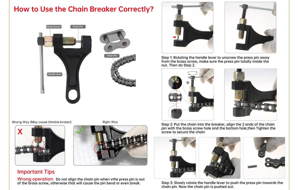Chain Breaker Link Removal Tool E116494