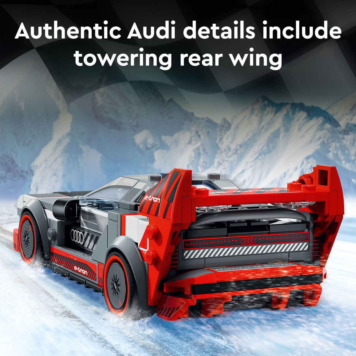 Audi S1 e-tron Quattro Race Car Building Toys D31064