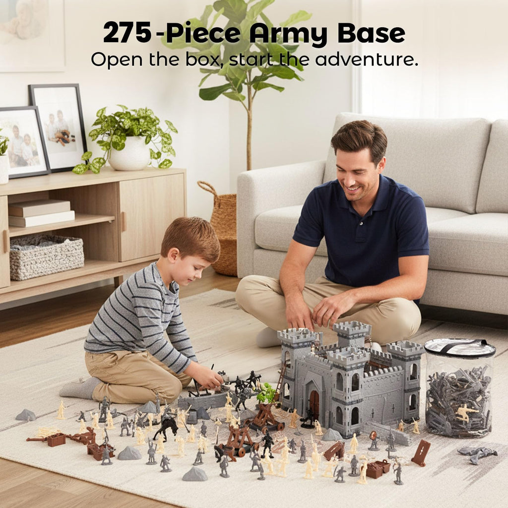 275PCS Medieval Dragon Castle Knights Figures Set G8394