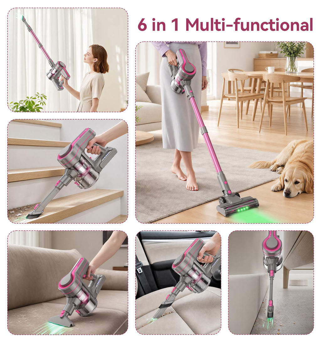 600W/50Kpa Cordless Stick Vacuum Cleaner E923321