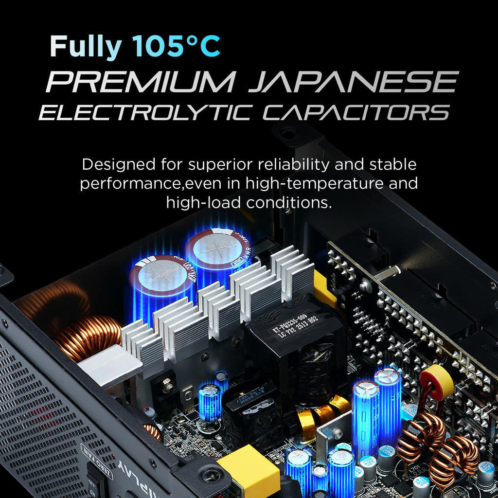 850W Gold Fully Modular ATX 3.1 PSU P281563
