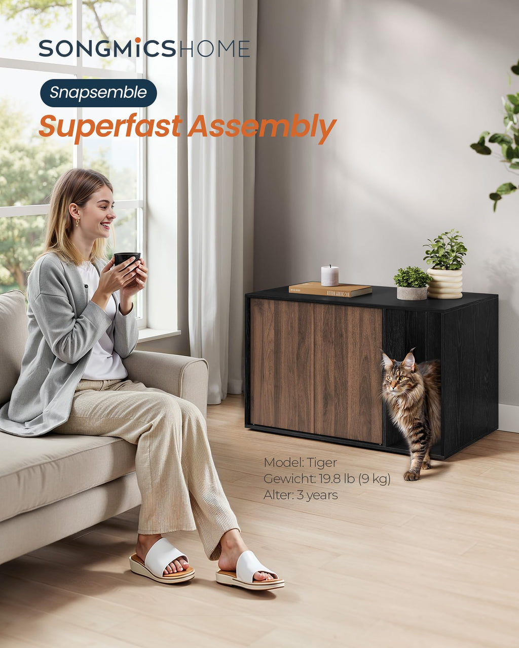 Cat Litter Box Enclosure N9597