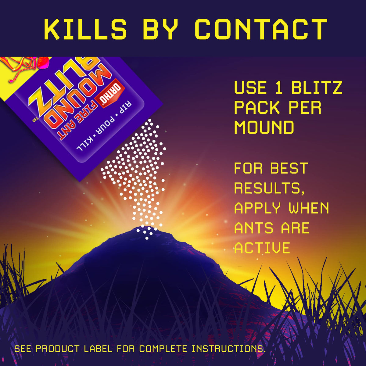 Fire Ant Mound Blitz, 8 Pre-Measured Packs G4001