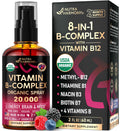 USDA Organic Vitamin B-Complex 20000mcg 2Oz F2842