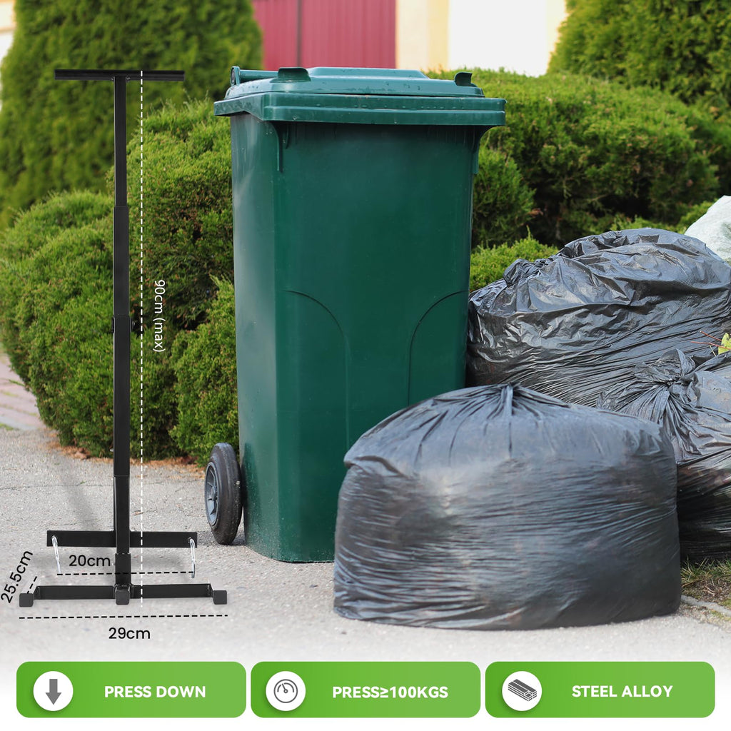 Manual Trash Compactor with Adjustable Handle O4825