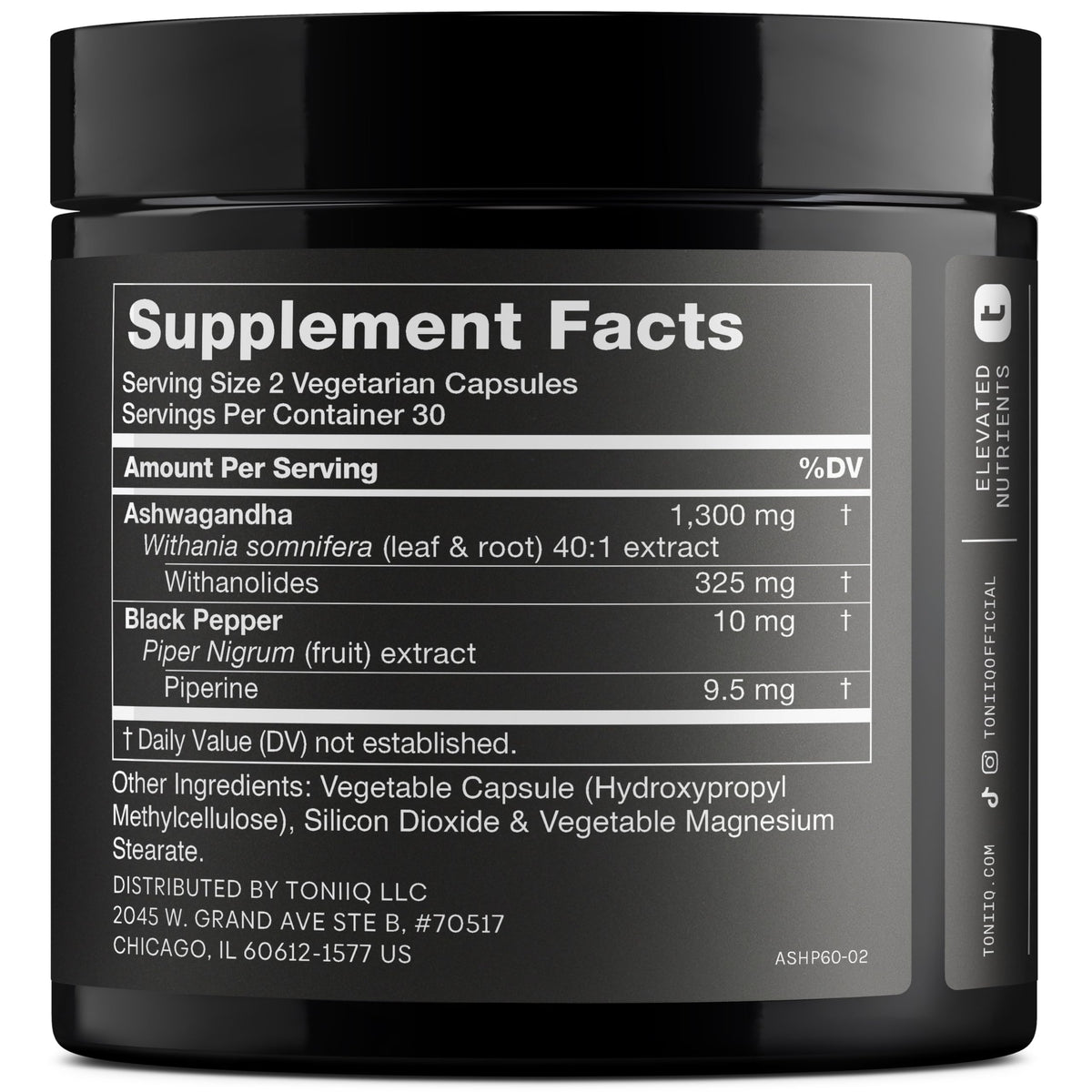 Ashwagandha 40:1 Extract with 25% Withanolides A460