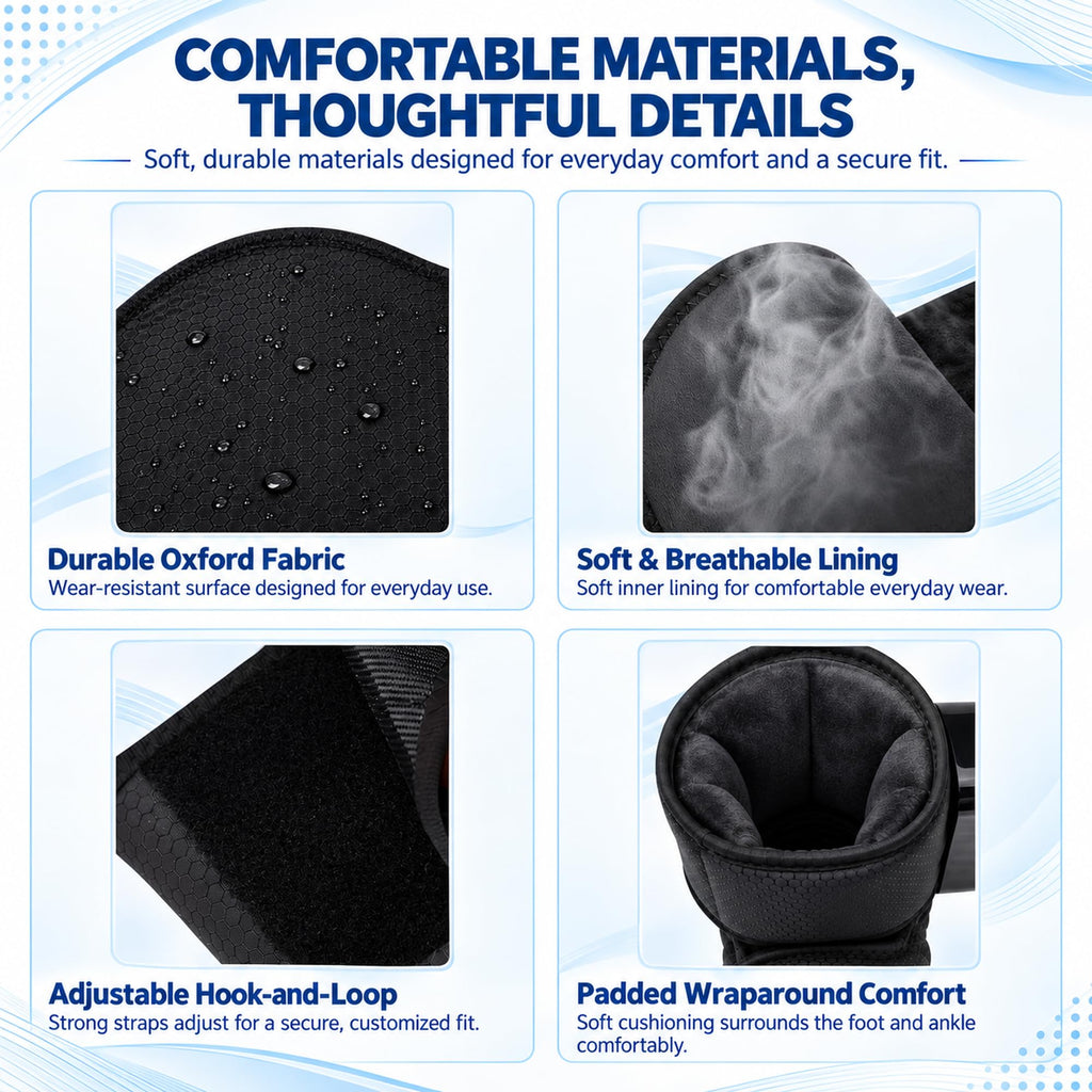 Cordless Air Compression Foot and Ankle Massager with Heat K91246