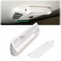 RV Rooftop AC Air Deflector White B53954
