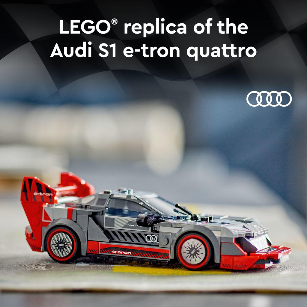 Audi S1 e-tron Quattro Race Car Building Toys D31064