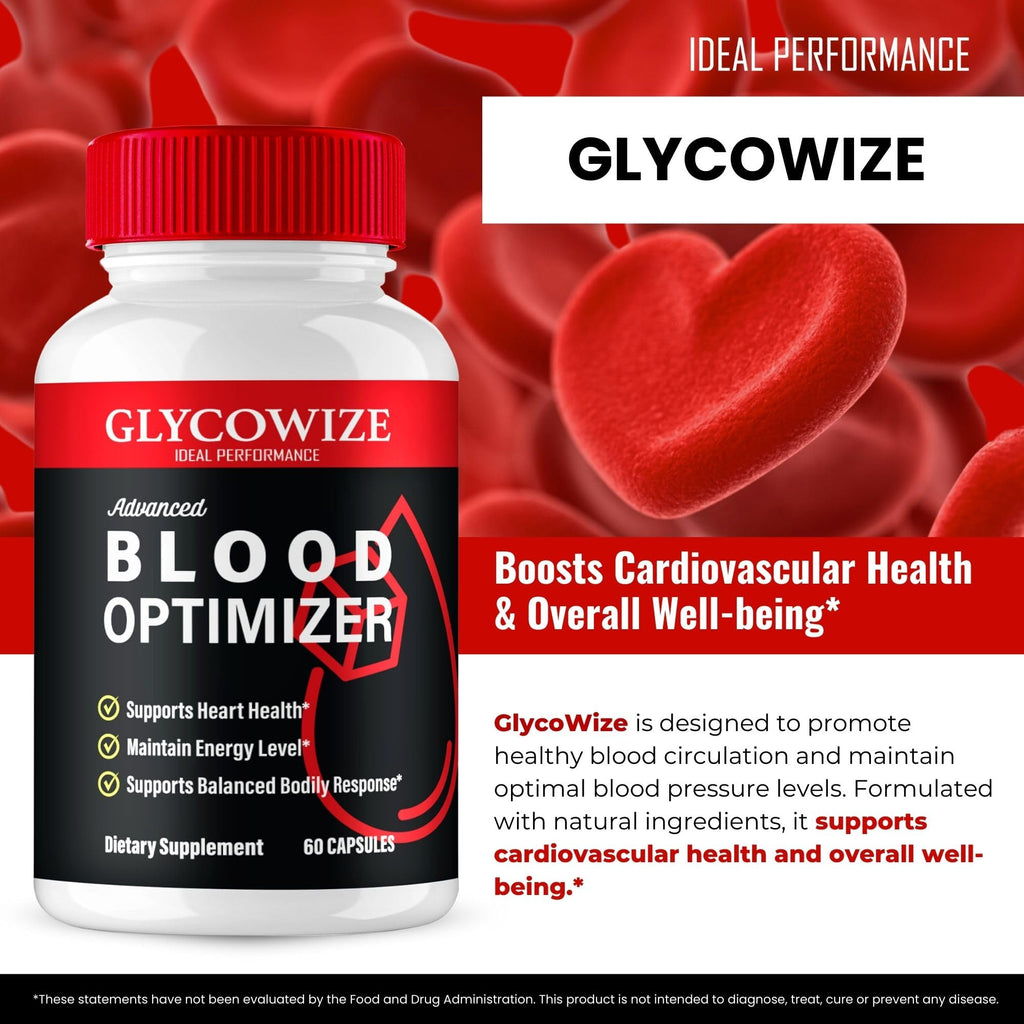 90 Capsules Blood Optimizer Supplement Pills (3 Pack) Q8087