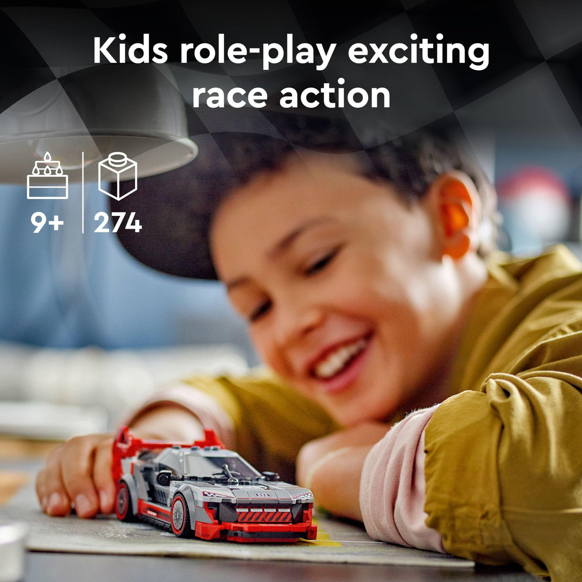 Audi S1 e-tron Quattro Race Car Building Toys D31064