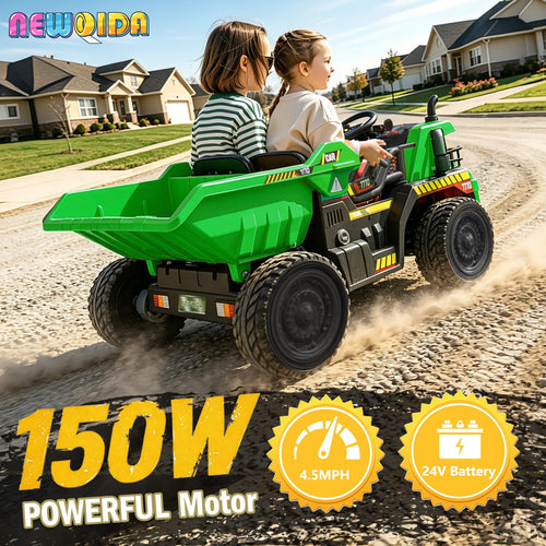 24V 2 Seater Ride on Dump Truck I45392