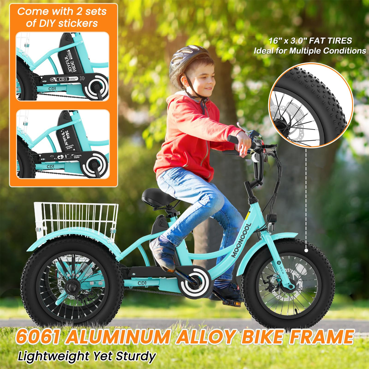 16 Inch Electric Tricycle K94039