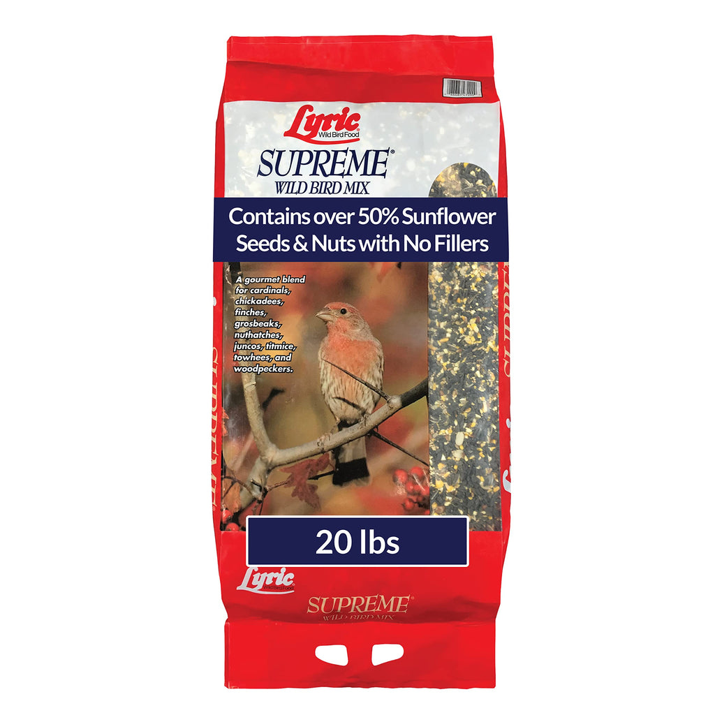Wild Bird Seed with Nuts and Sunflower Seeds, 20 lb. and 40 lb. Bags E22592