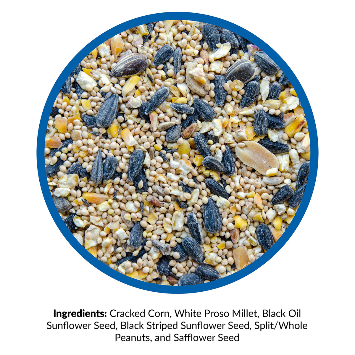 Wild Bird Seed with Nuts and Sunflower Seeds, 20 lb. and 40 lb. Bags E22592