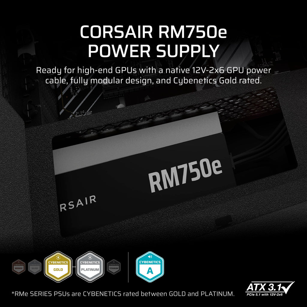 750W ATX Power Supply – Black P5746